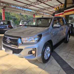 TOYOTA HILUX CD SRV 2.7 FLEX AT 2020 🛡️ BLINDADA