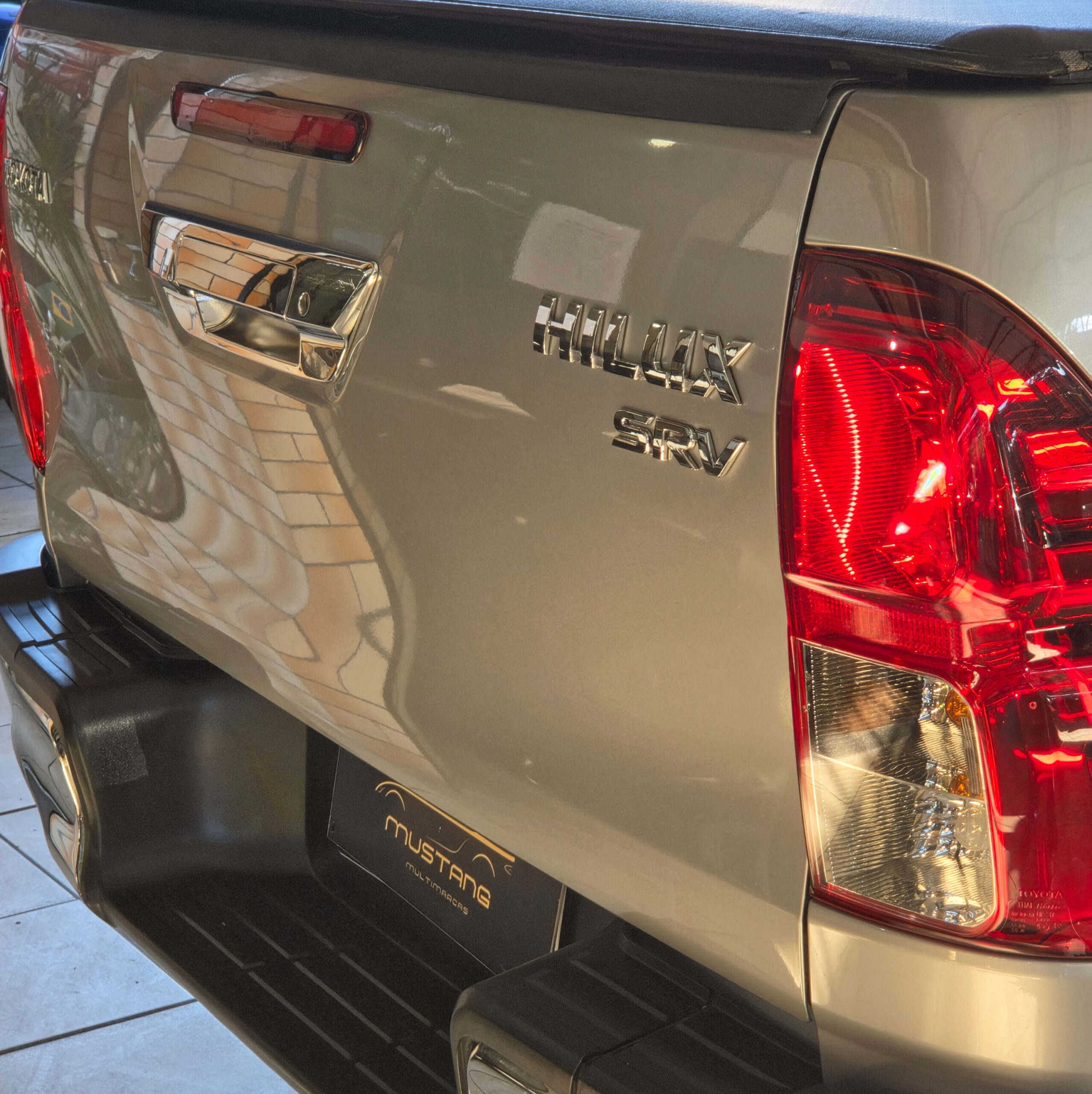 TOYOTA HILUX CD SRV 2.7 FLEX AT 2020 🛡️ BLINDADA - Imagem 6