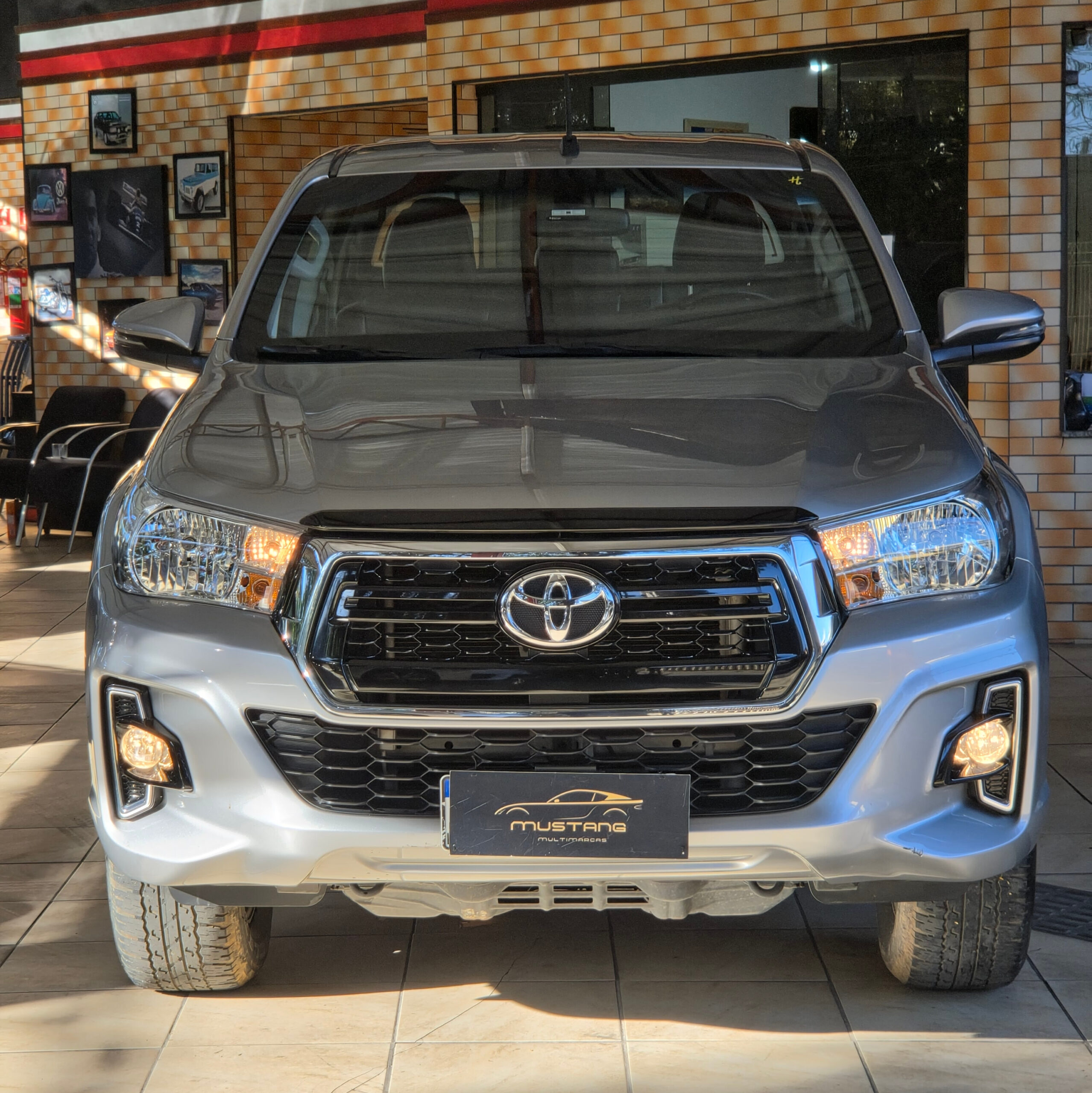 TOYOTA HILUX CD SRV 2.7 FLEX AT 2020 🛡️ BLINDADA - Imagem 3