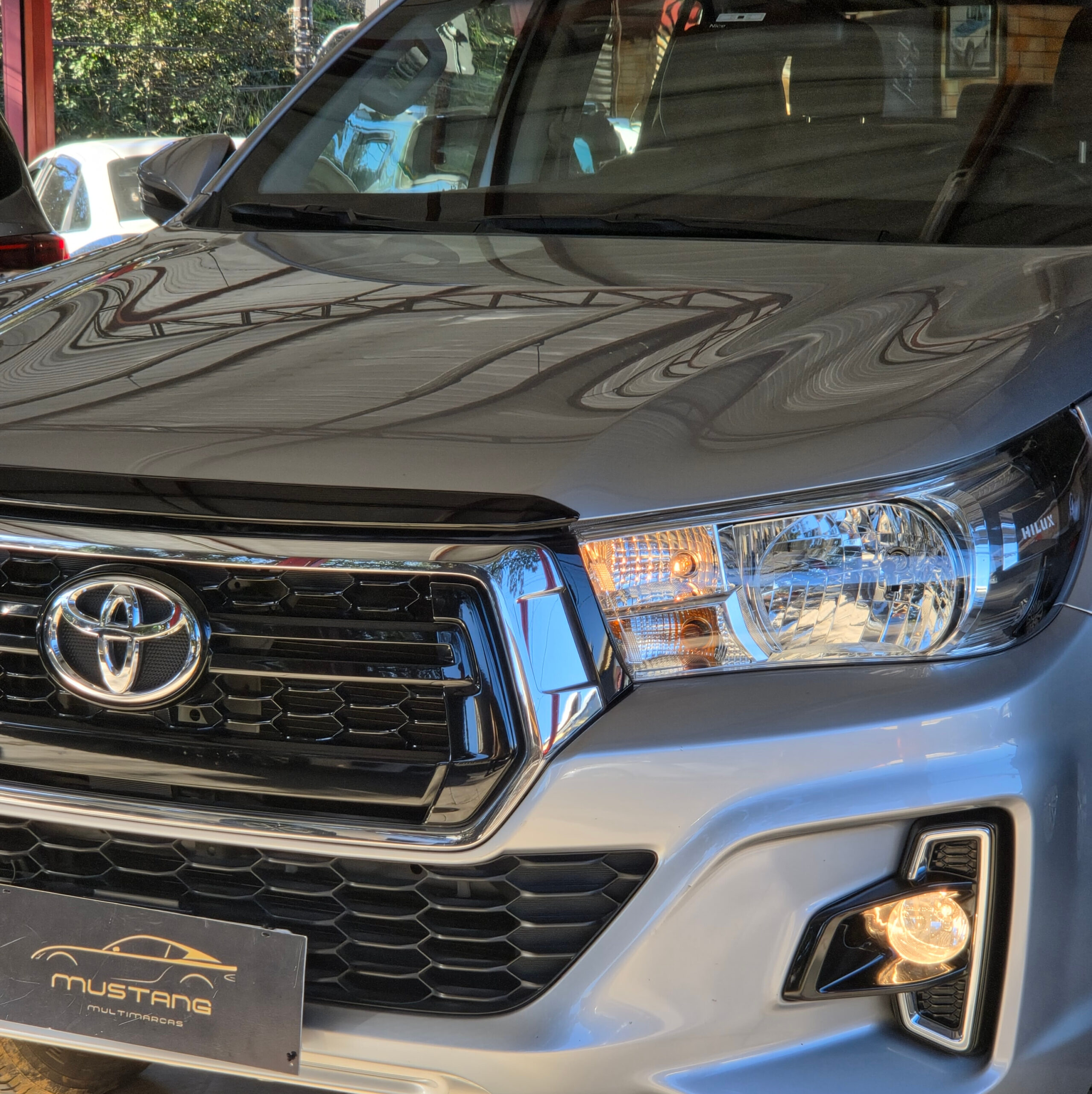 TOYOTA HILUX CD SRV 2.7 FLEX AT 2020 🛡️ BLINDADA - Imagem 4