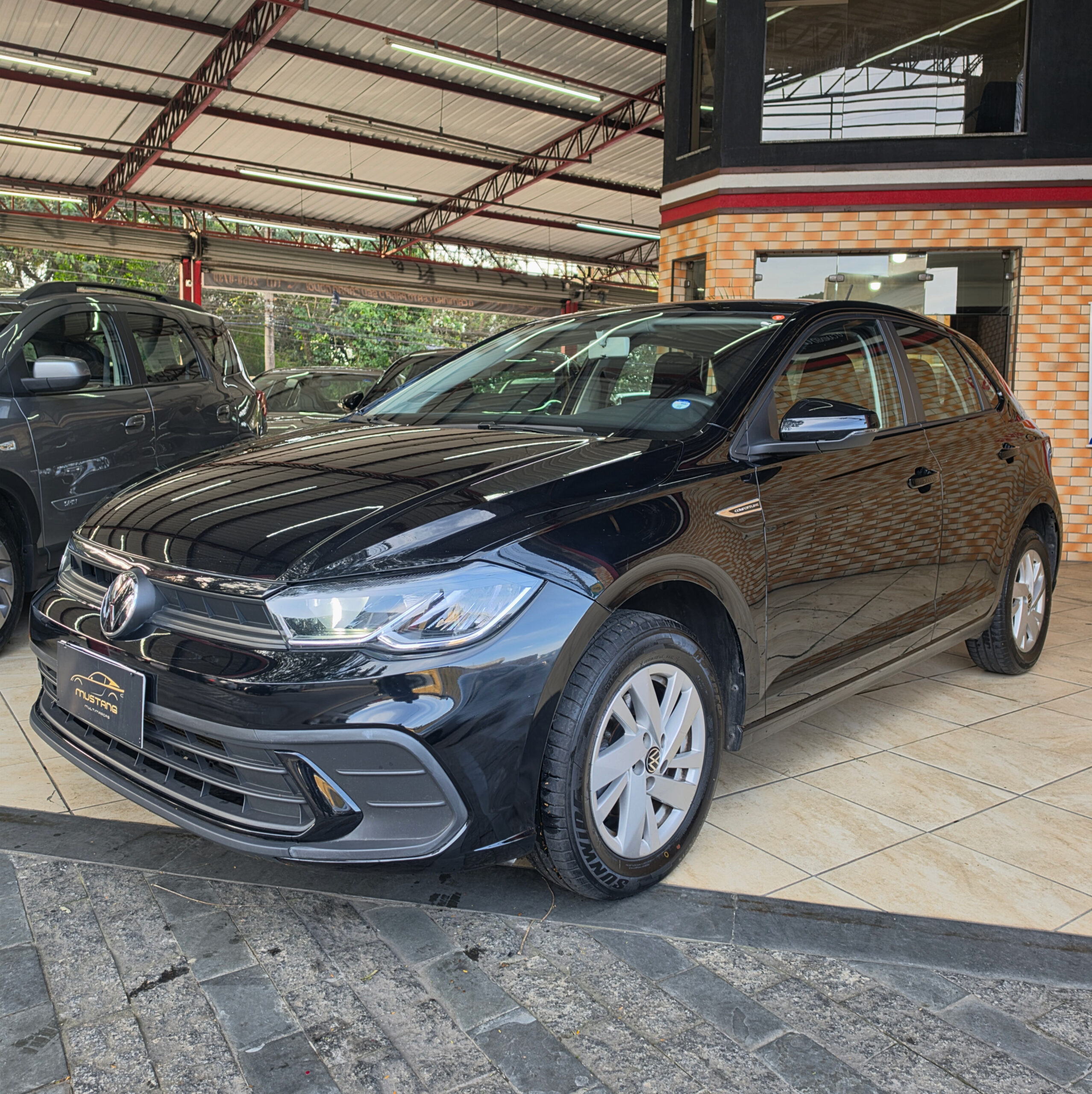 VOLKSWAGEN POLO HIGHLINE 1.0 TSI FLEX AT 2025 — PRETO