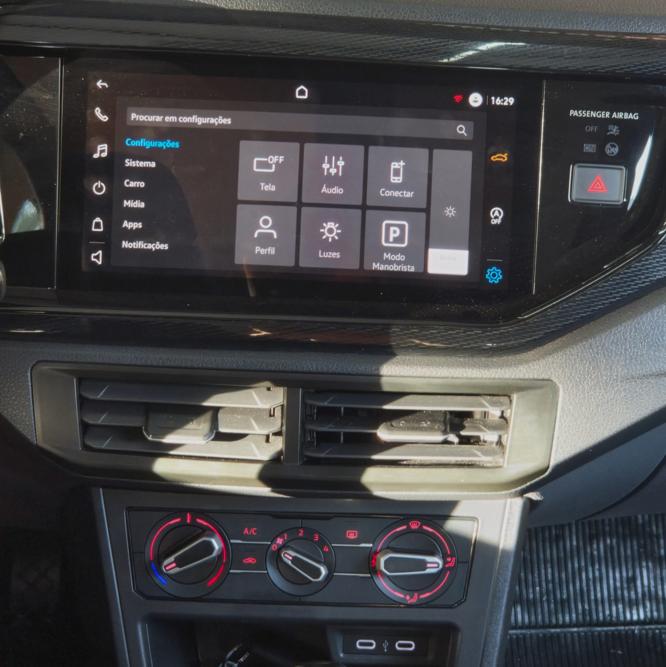 VOLKSWAGEN POLO HIGHLINE 1.0 TSI FLEX AT 2025 — PRETO - Imagem 10